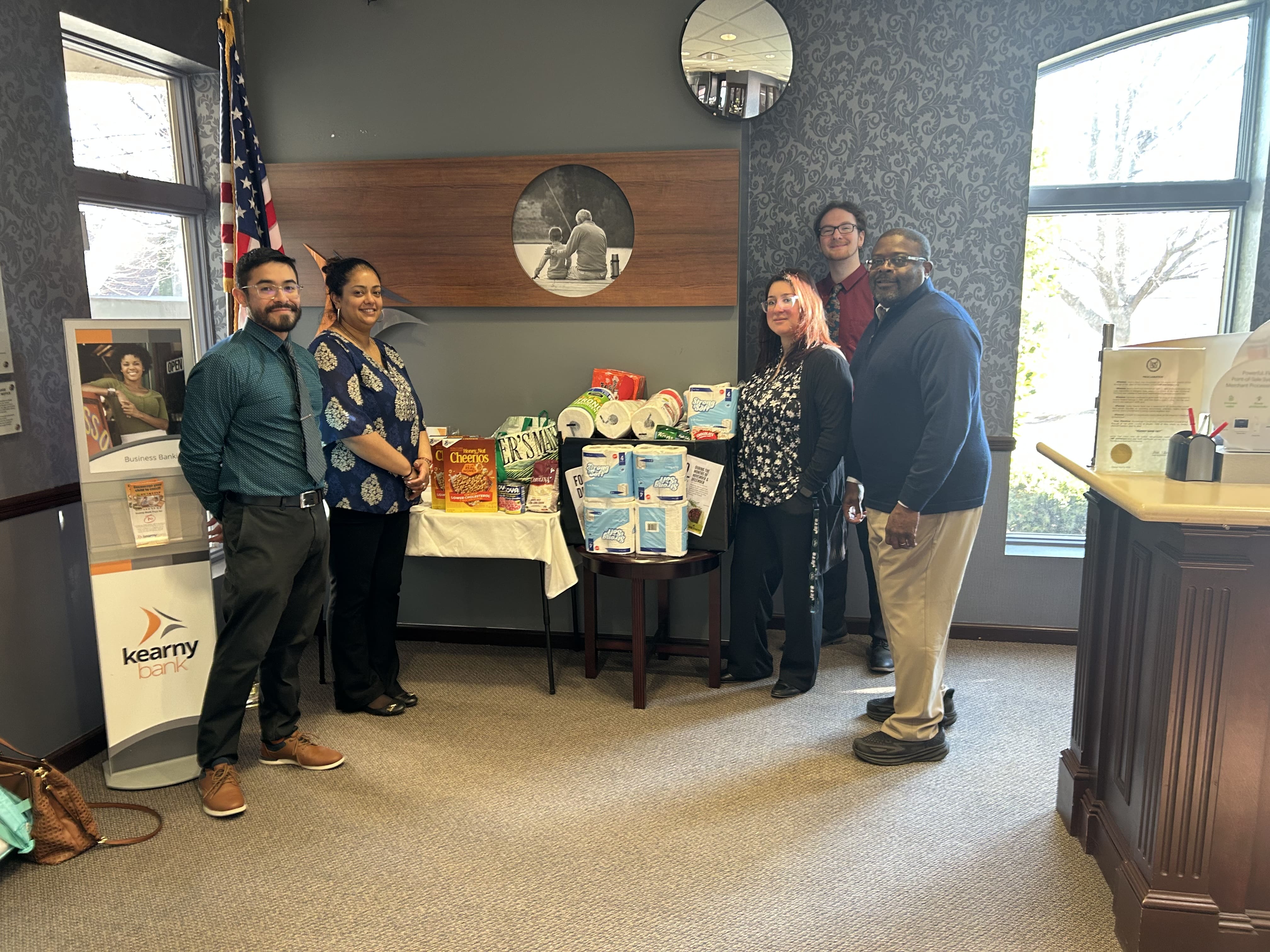 food drive branch Food Drive - Kearny Bank