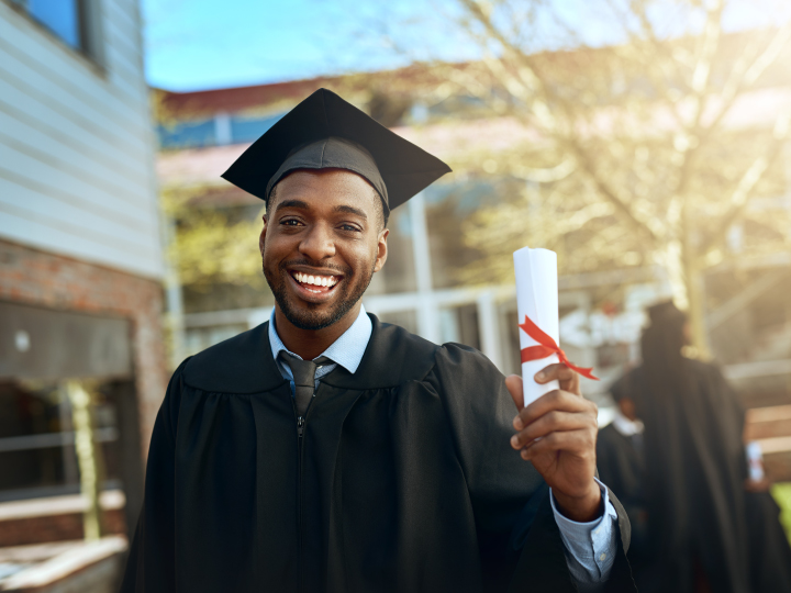 Happy Graduate - Navigating College Costs